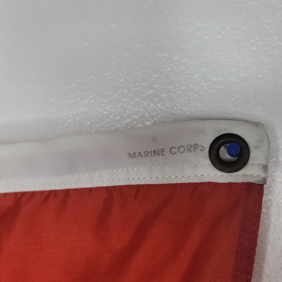 United States marine corps flag 3'x5' red Semper Fi. Military Eagle America USA - Picture 4 of 5